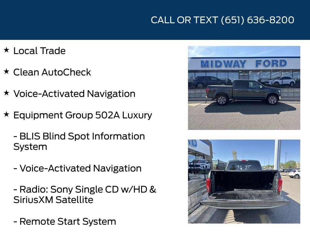 used 2015 Ford F-150 car, priced at $15,998