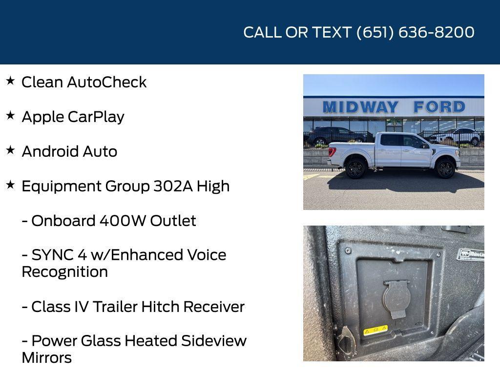 used 2021 Ford F-150 car, priced at $32,699