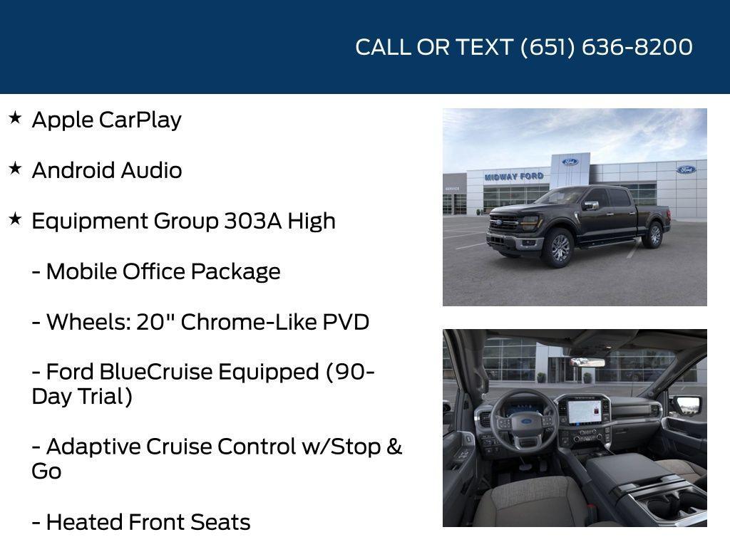 new 2024 Ford F-150 car, priced at $60,669