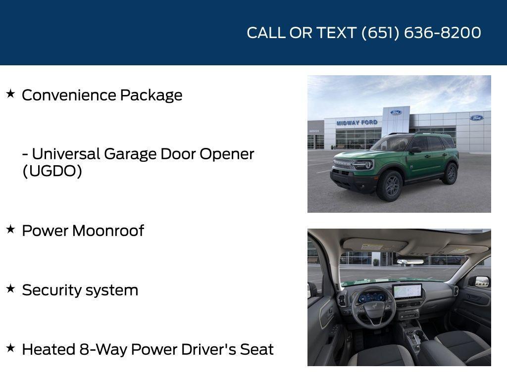 new 2025 Ford Bronco Sport car, priced at $34,513