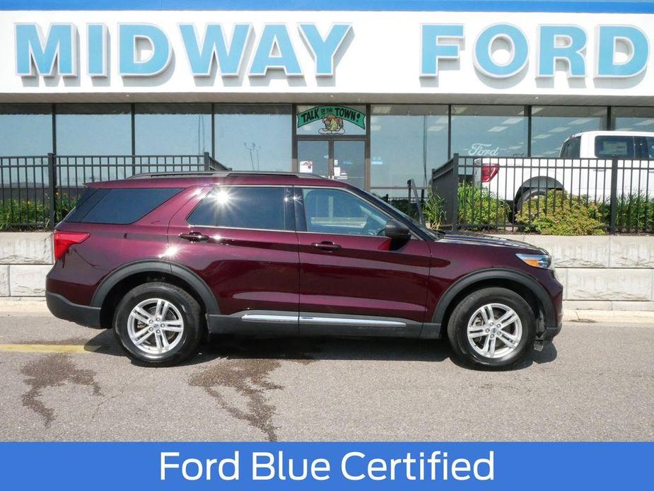 used 2022 Ford Explorer car, priced at $30,998