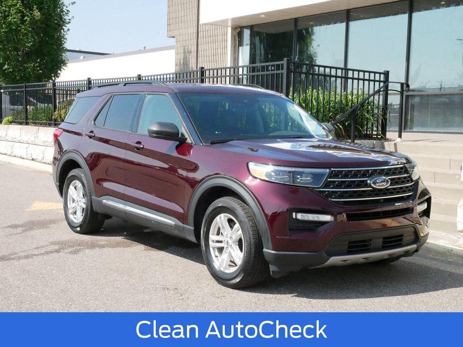 used 2022 Ford Explorer car, priced at $30,998