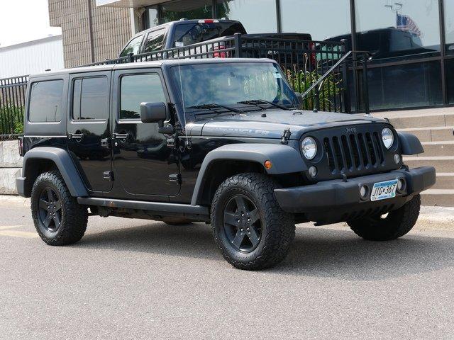 used 2017 Jeep Wrangler Unlimited car, priced at $18,998