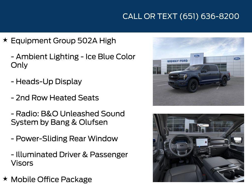 new 2025 Ford F-150 car, priced at $74,229