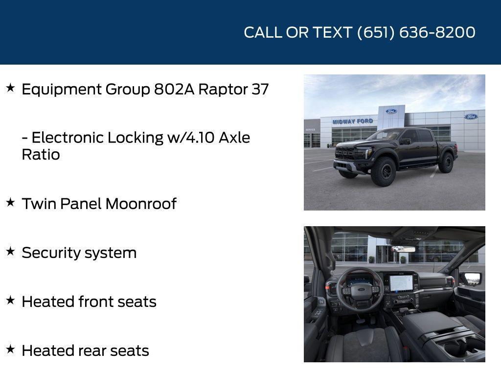 new 2025 Ford F-150 car, priced at $88,552