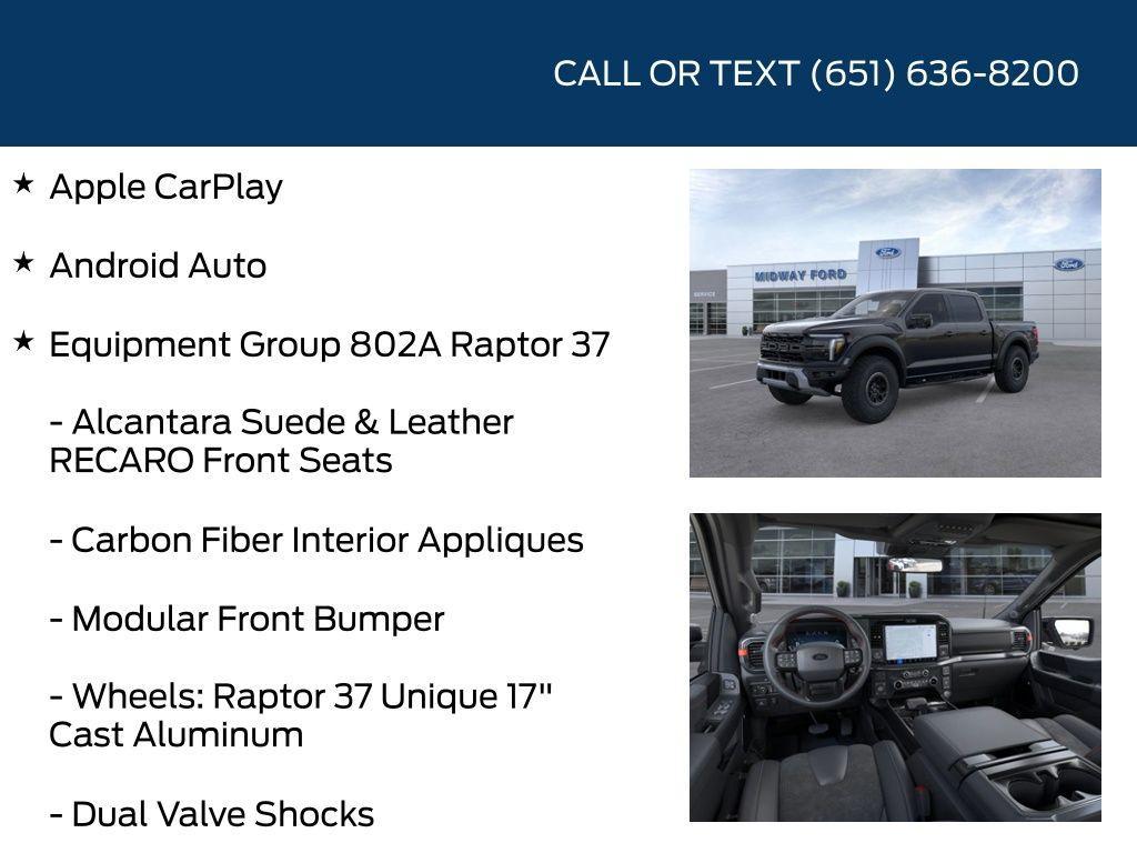 new 2025 Ford F-150 car, priced at $88,552