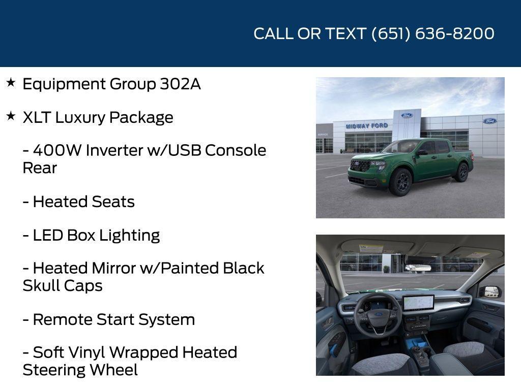 new 2025 Ford Maverick car, priced at $34,055