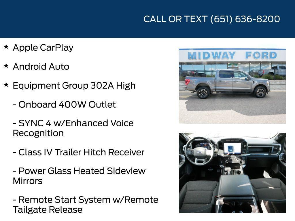 used 2022 Ford F-150 car, priced at $38,600