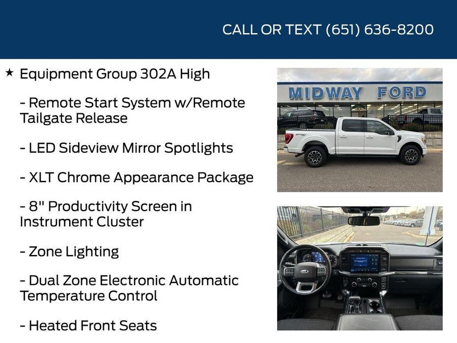 used 2022 Ford F-150 car, priced at $39,536