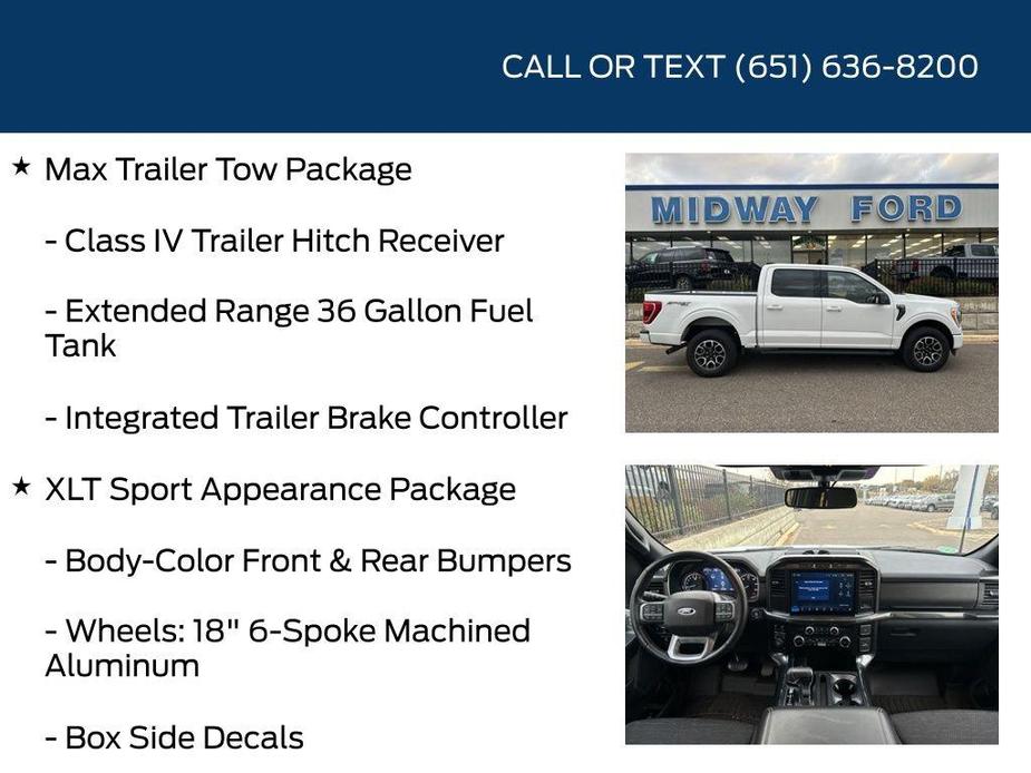 used 2022 Ford F-150 car, priced at $39,536