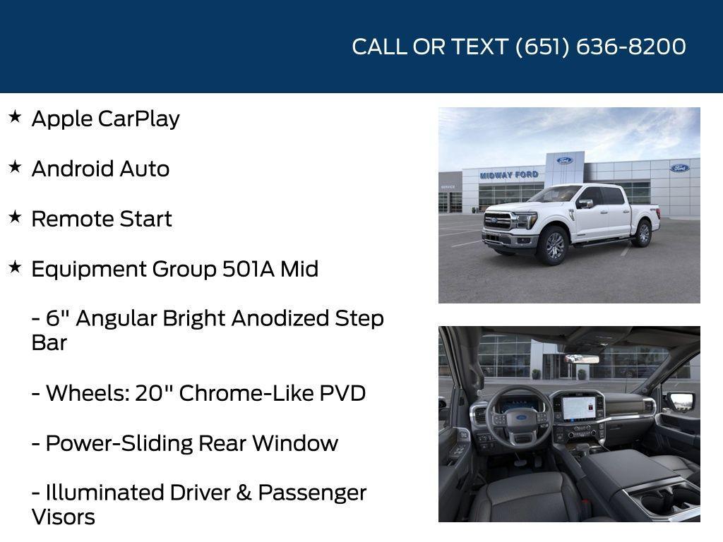 new 2025 Ford F-150 car, priced at $66,060