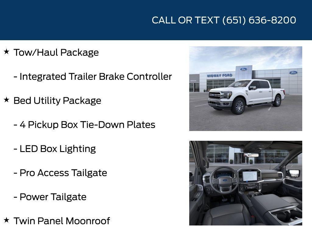new 2025 Ford F-150 car, priced at $68,494