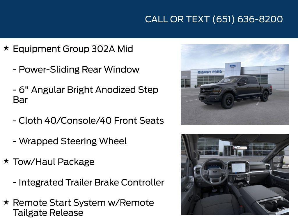 new 2025 Ford F-150 car, priced at $56,394