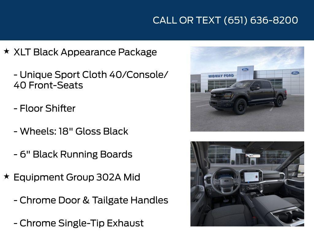 new 2025 Ford F-150 car, priced at $56,427