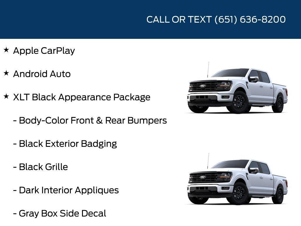 new 2024 Ford F-150 car, priced at $57,112