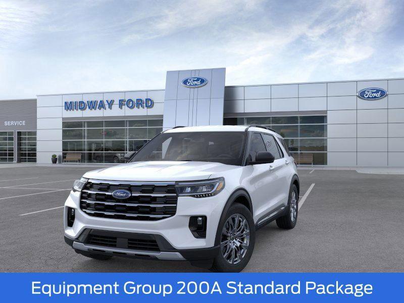 new 2025 Ford Explorer car, priced at $47,376