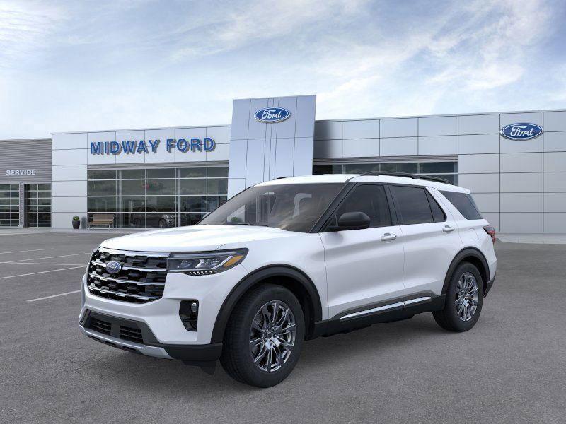 new 2025 Ford Explorer car, priced at $47,376