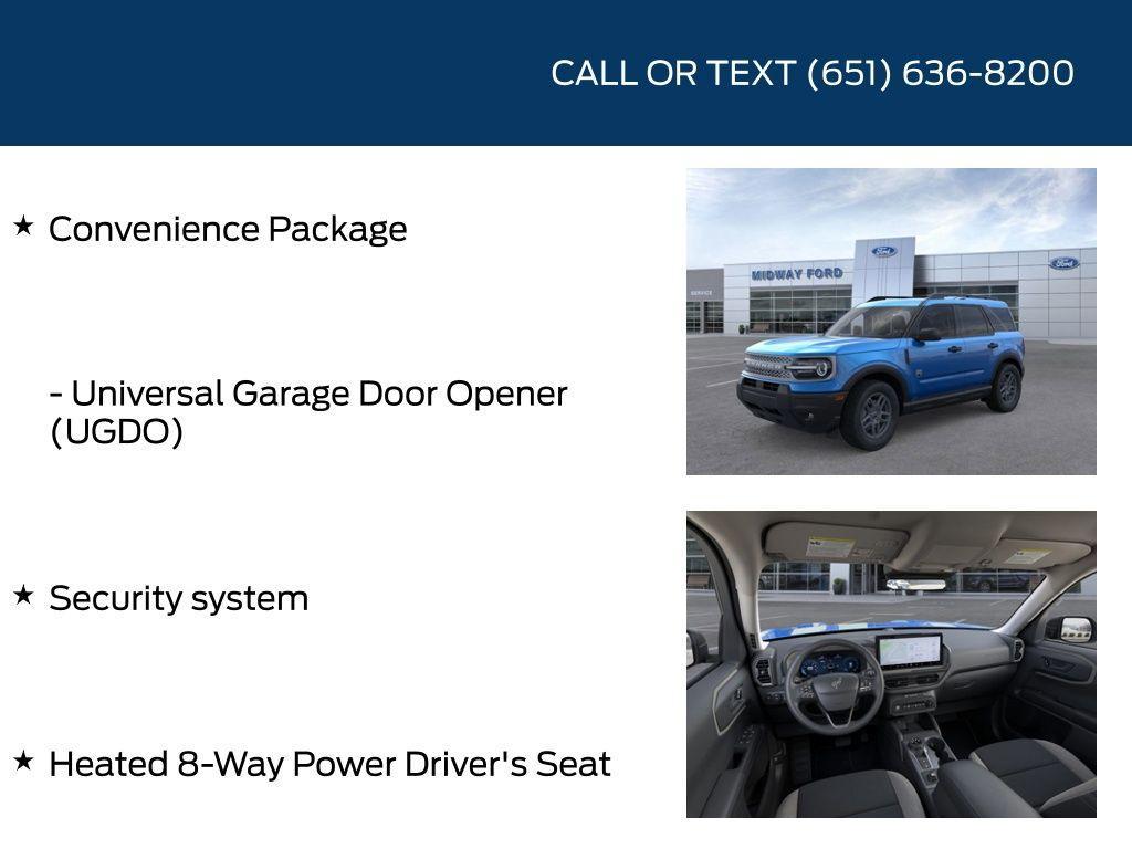 new 2025 Ford Bronco Sport car, priced at $33,577