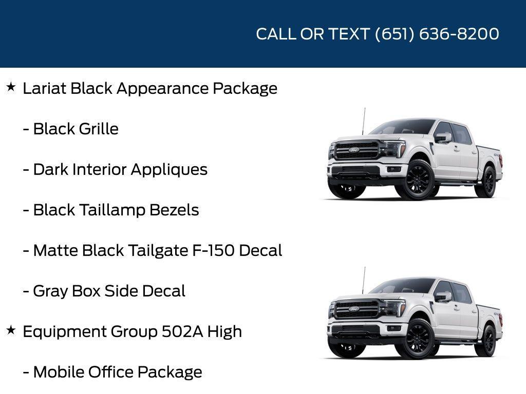 new 2025 Ford F-150 car, priced at $72,152