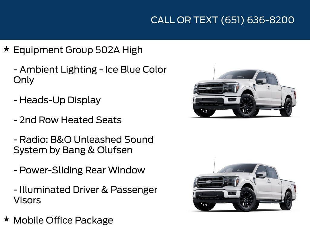 new 2025 Ford F-150 car, priced at $72,152