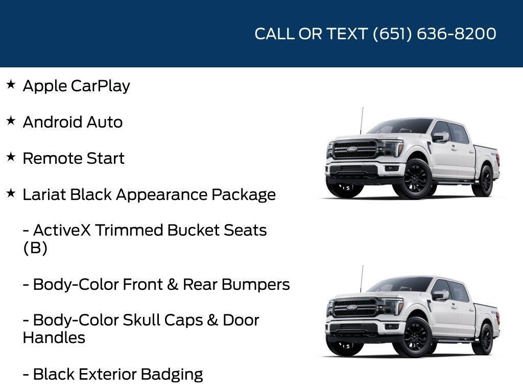 new 2025 Ford F-150 car, priced at $72,152