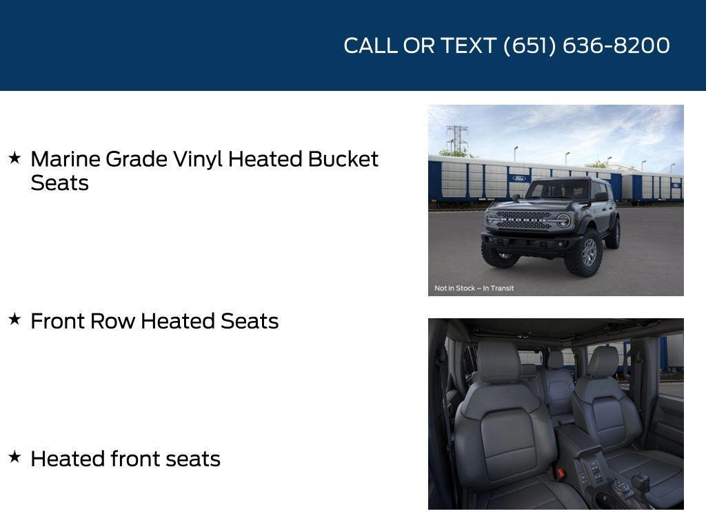 new 2025 Ford Bronco car, priced at $53,472