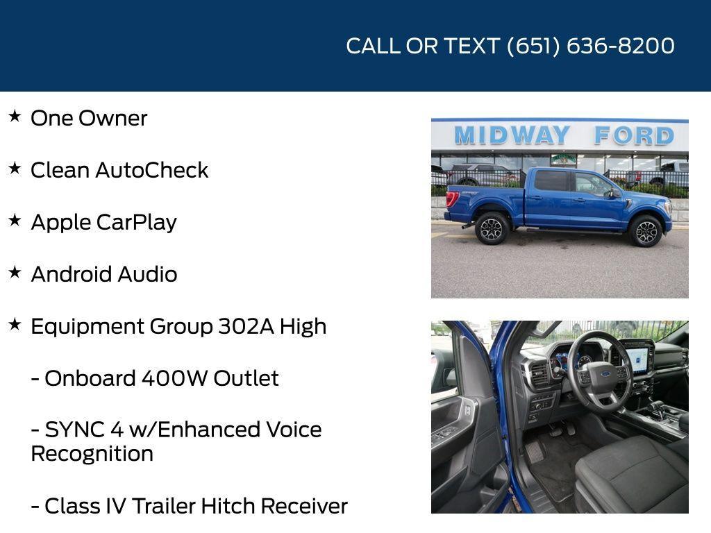 used 2022 Ford F-150 car, priced at $40,998