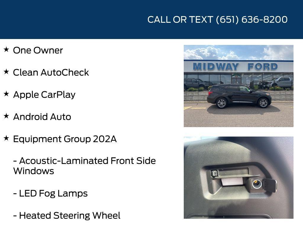 used 2023 Ford Explorer car, priced at $35,097