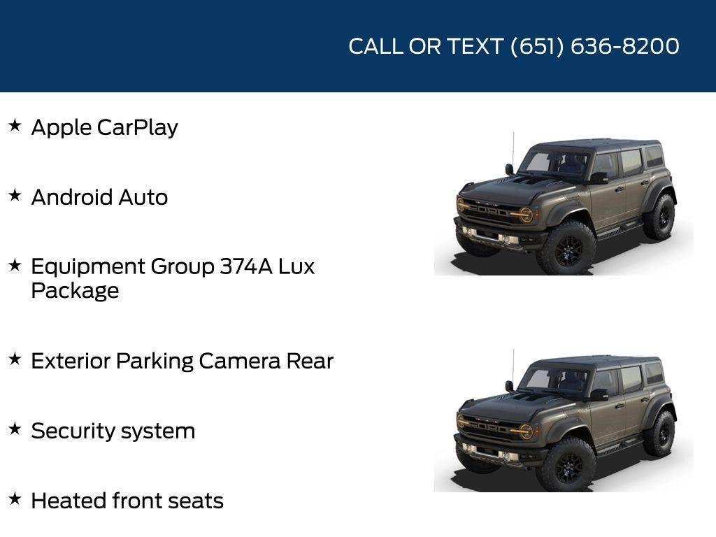 new 2025 Ford Bronco car, priced at $83,040