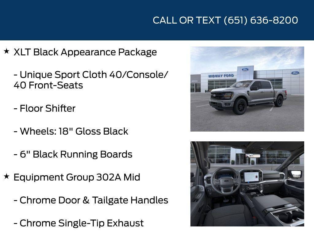 new 2025 Ford F-150 car, priced at $55,937