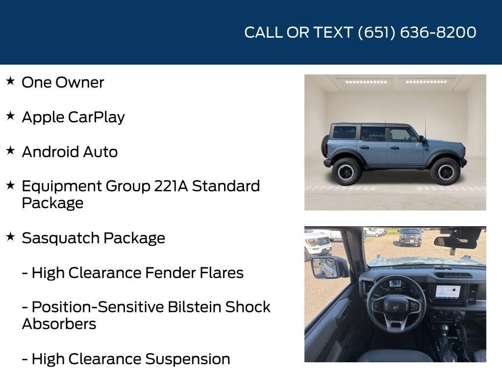 used 2023 Ford Bronco car, priced at $45,645