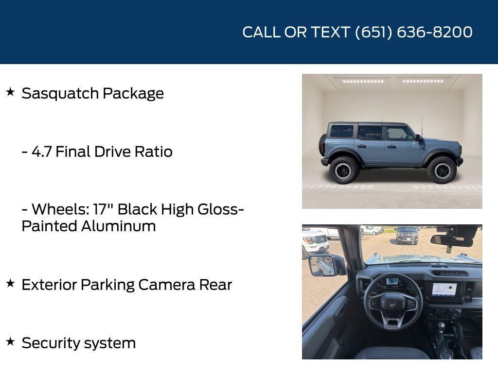 used 2023 Ford Bronco car, priced at $45,645