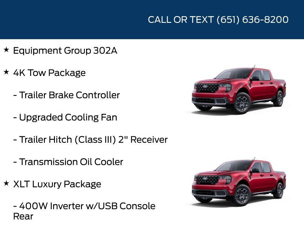 new 2025 Ford Maverick car, priced at $34,775