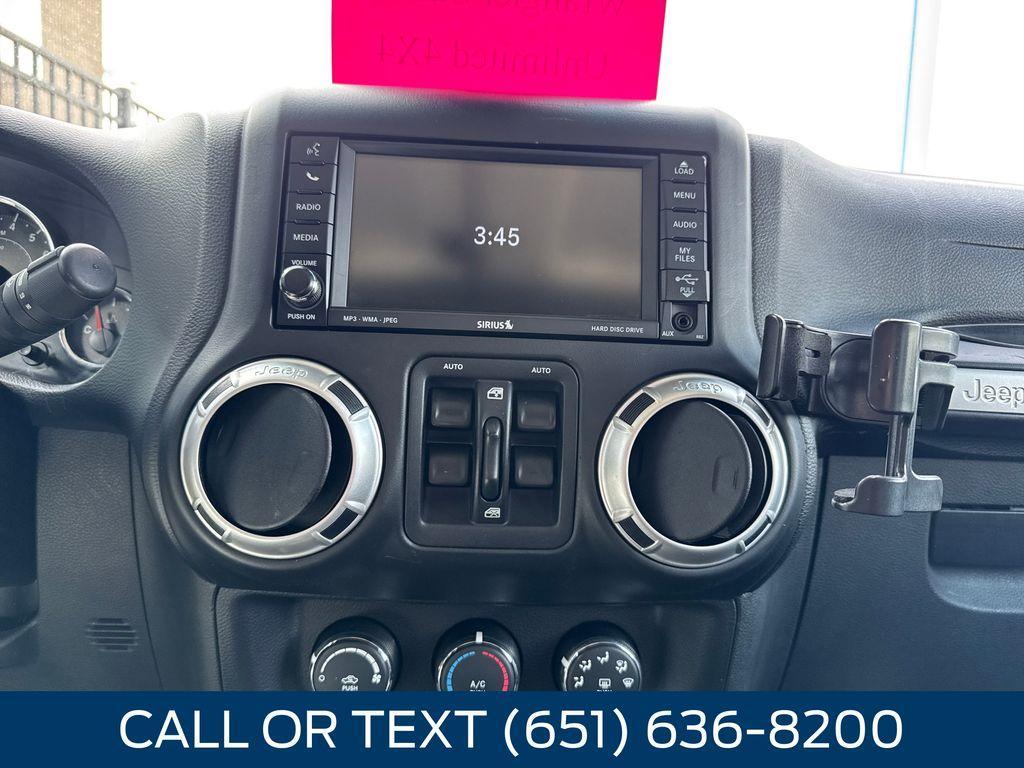 used 2016 Jeep Wrangler Unlimited car, priced at $19,334