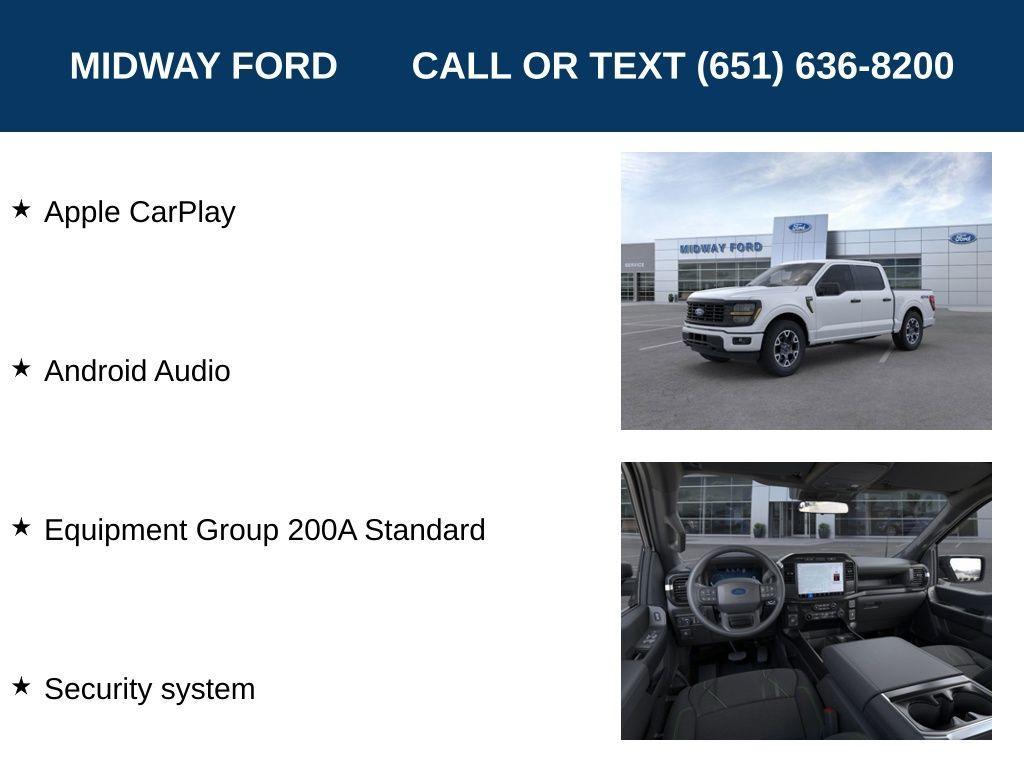 new 2024 Ford F-150 car, priced at $44,202