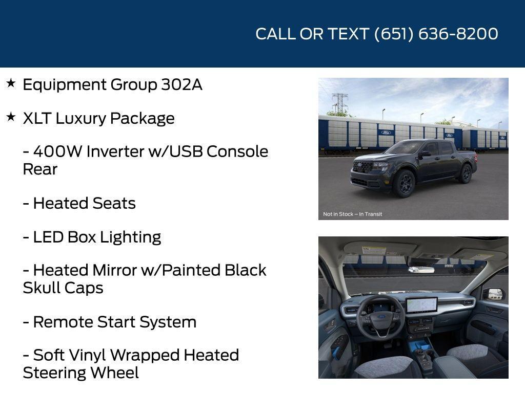 new 2025 Ford Maverick car, priced at $33,538