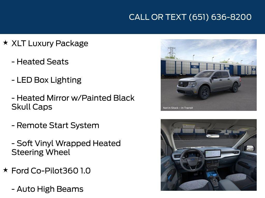 new 2025 Ford Maverick car, priced at $34,021