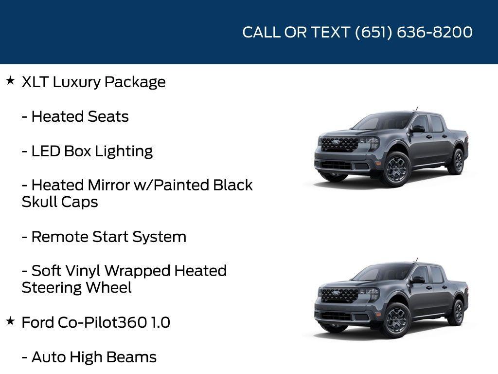 new 2025 Ford Maverick car, priced at $34,021