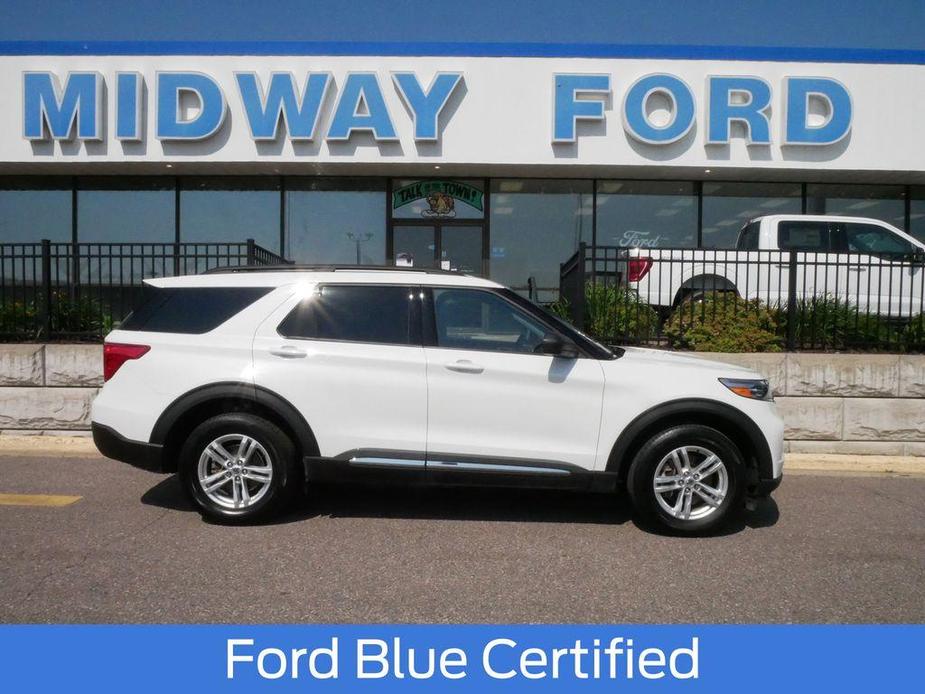 used 2022 Ford Explorer car, priced at $31,998