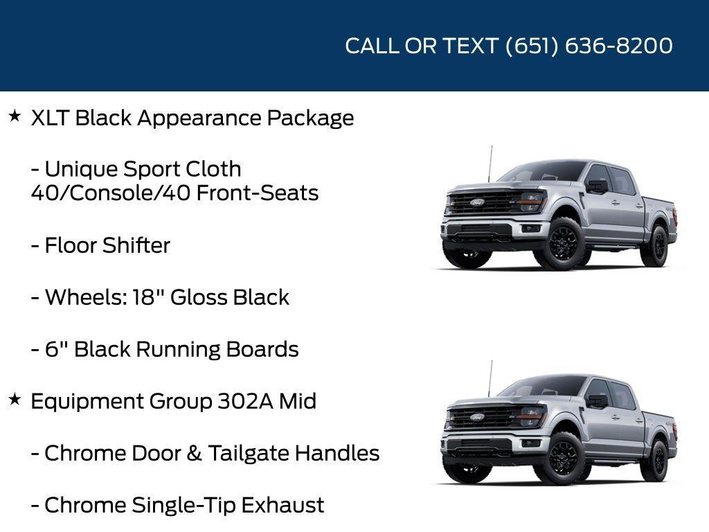 new 2025 Ford F-150 car, priced at $53,792