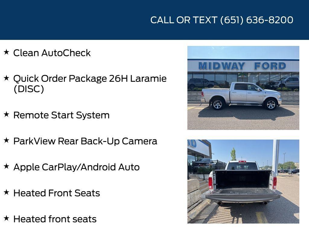 used 2018 Ram 1500 car, priced at $15,998