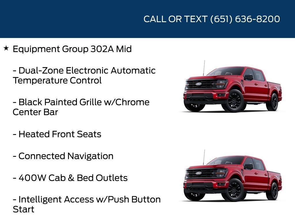 new 2025 Ford F-150 car, priced at $61,516