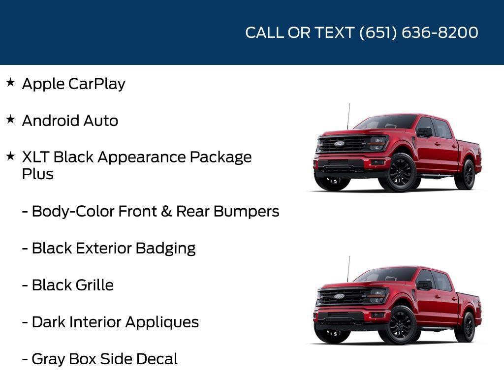 new 2025 Ford F-150 car, priced at $61,516