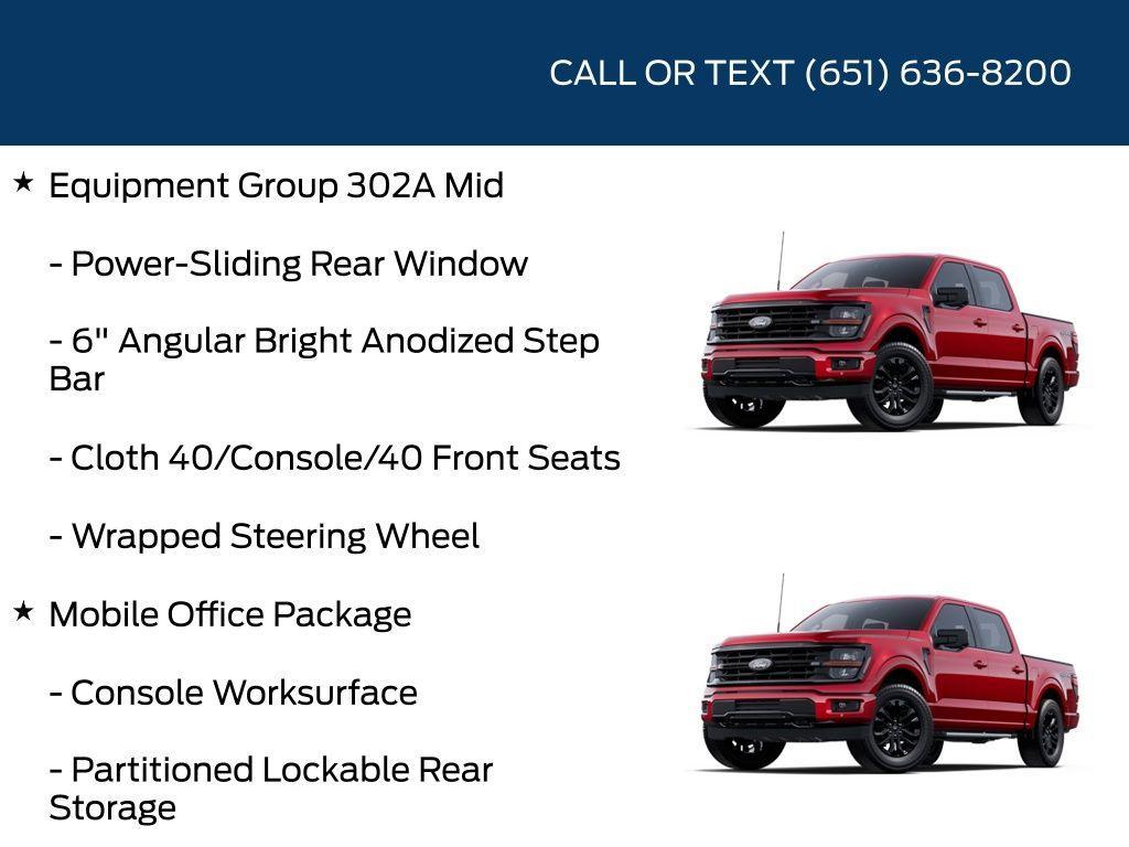 new 2025 Ford F-150 car, priced at $61,516