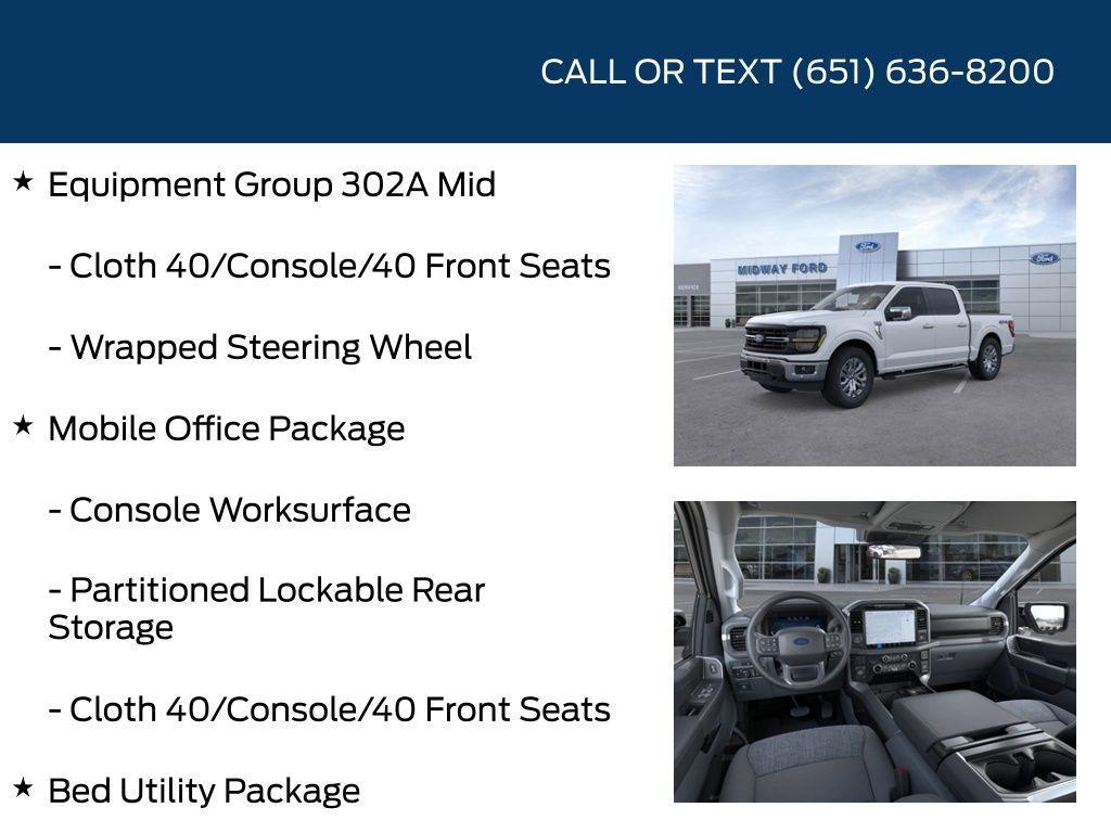 new 2025 Ford F-150 car, priced at $55,741
