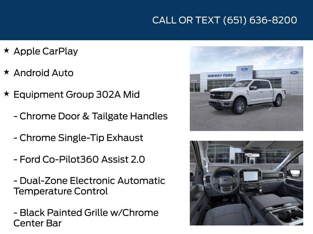 new 2025 Ford F-150 car, priced at $55,741