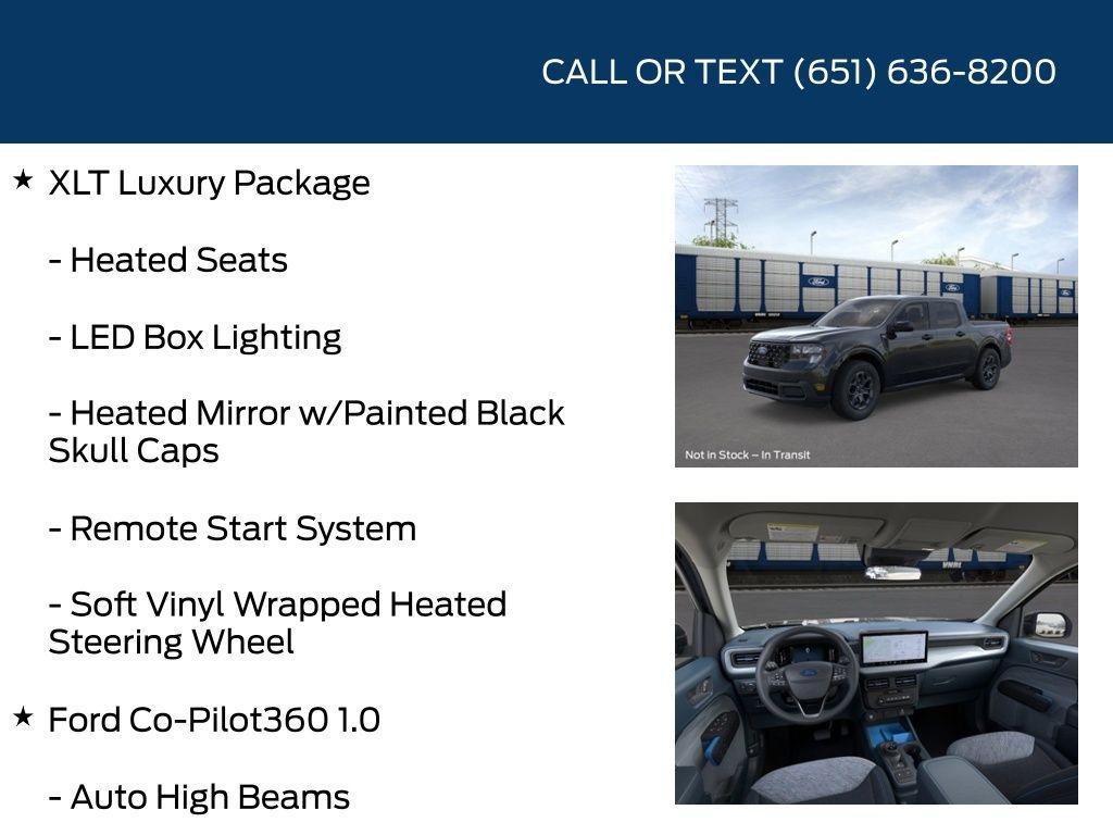 new 2025 Ford Maverick car, priced at $34,385