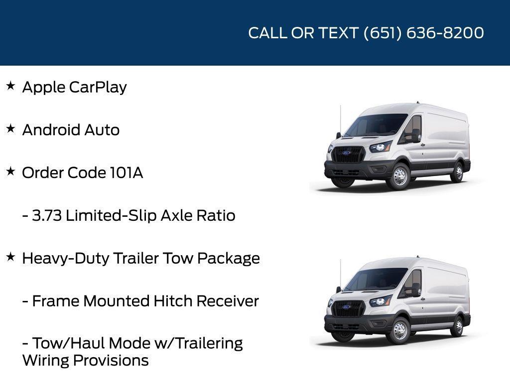 new 2024 Ford Transit-350 car, priced at $63,056