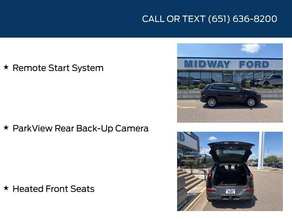 used 2018 Jeep Cherokee car, priced at $13,447