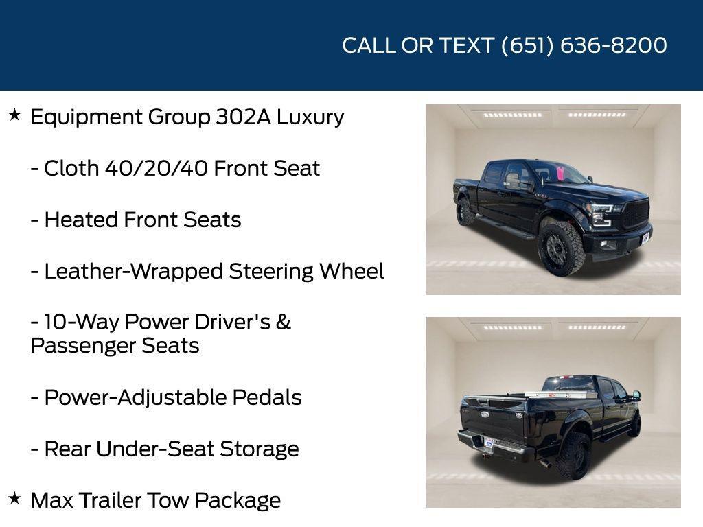 used 2017 Ford F-150 car, priced at $21,998